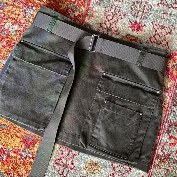 Zara Olive Green Cargo Mini Skirt - Picture 1 of 7